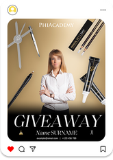 Color Fade Giveaway Post Type 1