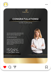 CraftMaster Congratulations Card Type 2