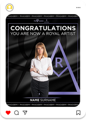 Elegant Wave Congratulations Card Type 2