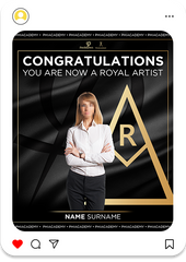 Elegant Wave Congratulations Card Type 2