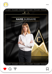 Elegant Wave Profile Photo Type