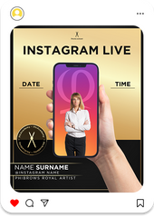 Gold Rush Instagram Live Announcement