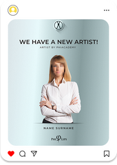 New Artist Congratulations Card Type 1