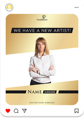 New Artist Congratulations Card Type 3