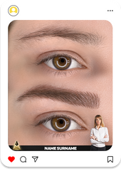 Outline Text Collage With Picture 2