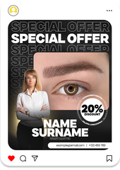 Outline Text Special Offer