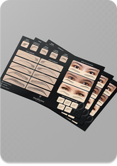 PhiBrows Tutorial Mat Type 1
