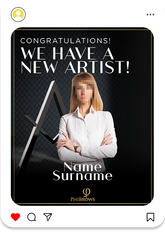 PhiPattern New Artist Congratulations Post