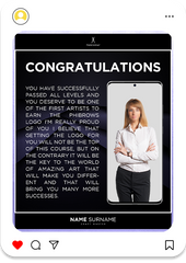 Shadow Lines Congratulations Card