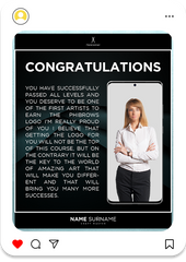 Shadow Lines Congratulations Card