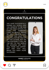 Shadow Lines Congratulations Card