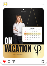 Vacation Announcment Post Type 2