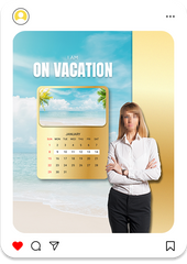 Vacation Announcment Post Type 1