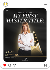My First Master Title Type 1