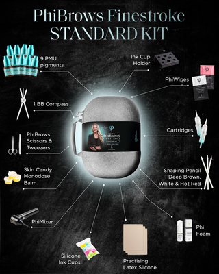 PhiBrows Finestroke Standard Kit