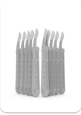 Phi Dermaplaning Scalpels - 10pcs