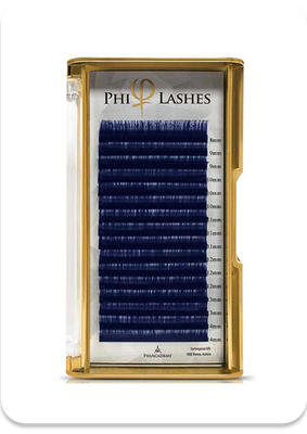 PhiLashes Extensions Blue