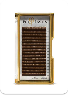 PhiLashes Extensions Medium Brown