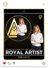 Shadow Lines New Royal Artist Congratulations Post